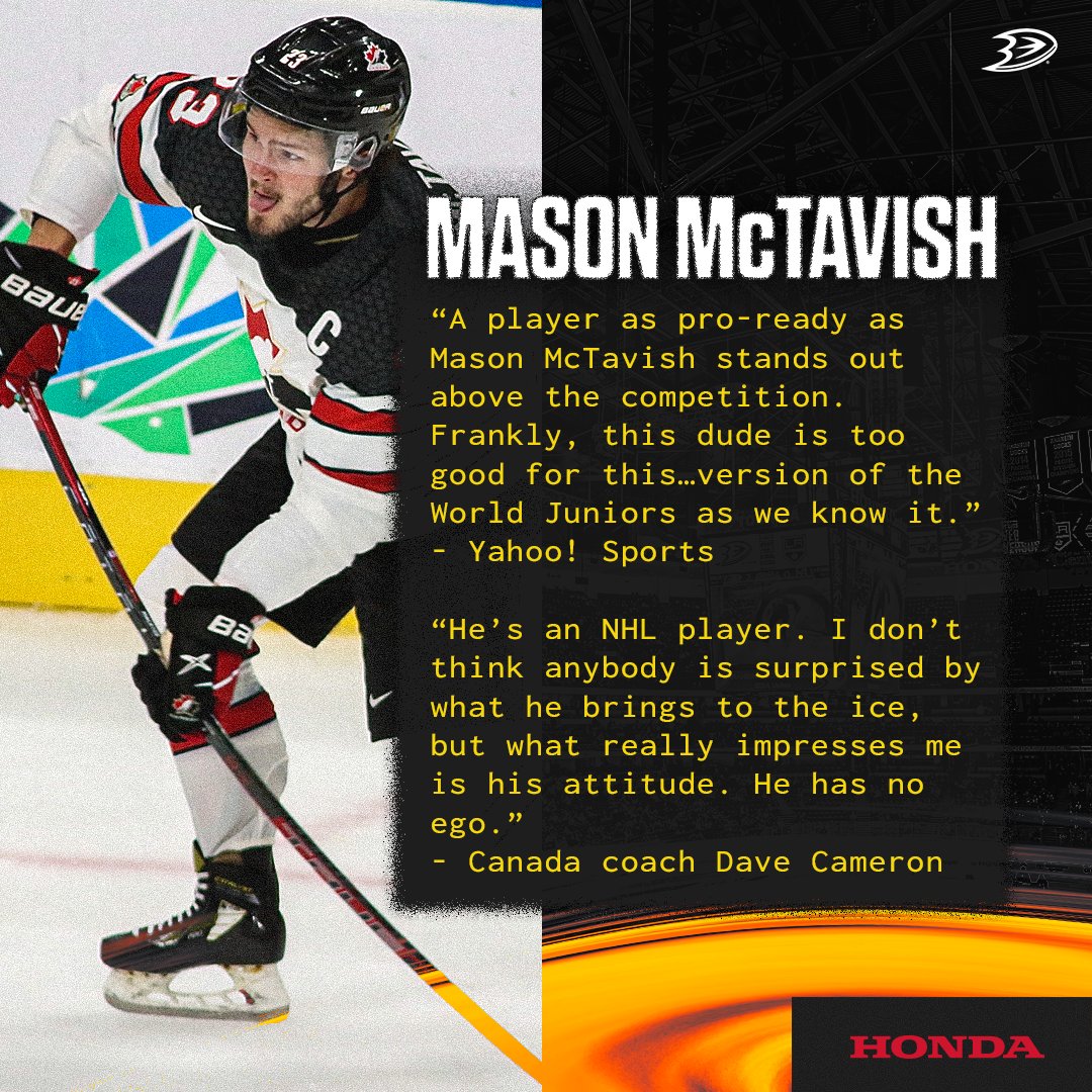 Mason McTavish - NHL News & Rumors