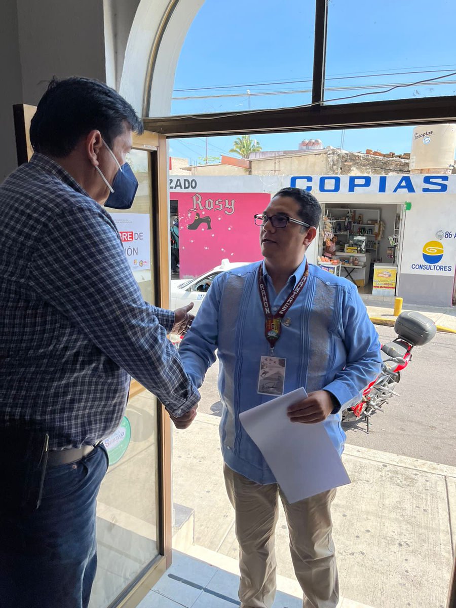 SESLANayarit's tweet photo. La Dirección de Profesiones y Actividades Técnicas se suman a la campaña "Nayarit Libre de Corrupción" a través de su titular, el M. A. Luis Armando León Díaz. https://t.co/Kf96yctrUp