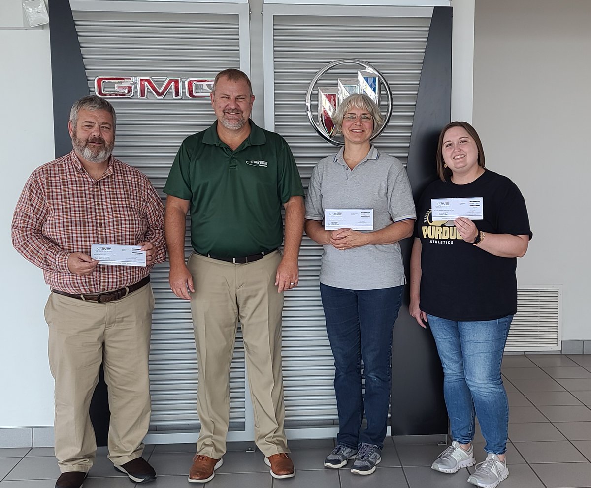 NickDChevyGMC's tweet photo. Congrats to Phil, Kim, and Rachele for winning $100 from our Teacher Appreciation Day drawing! We appreciate everything you do! ❤️ https://t.co/9dhGXGnPzZ
