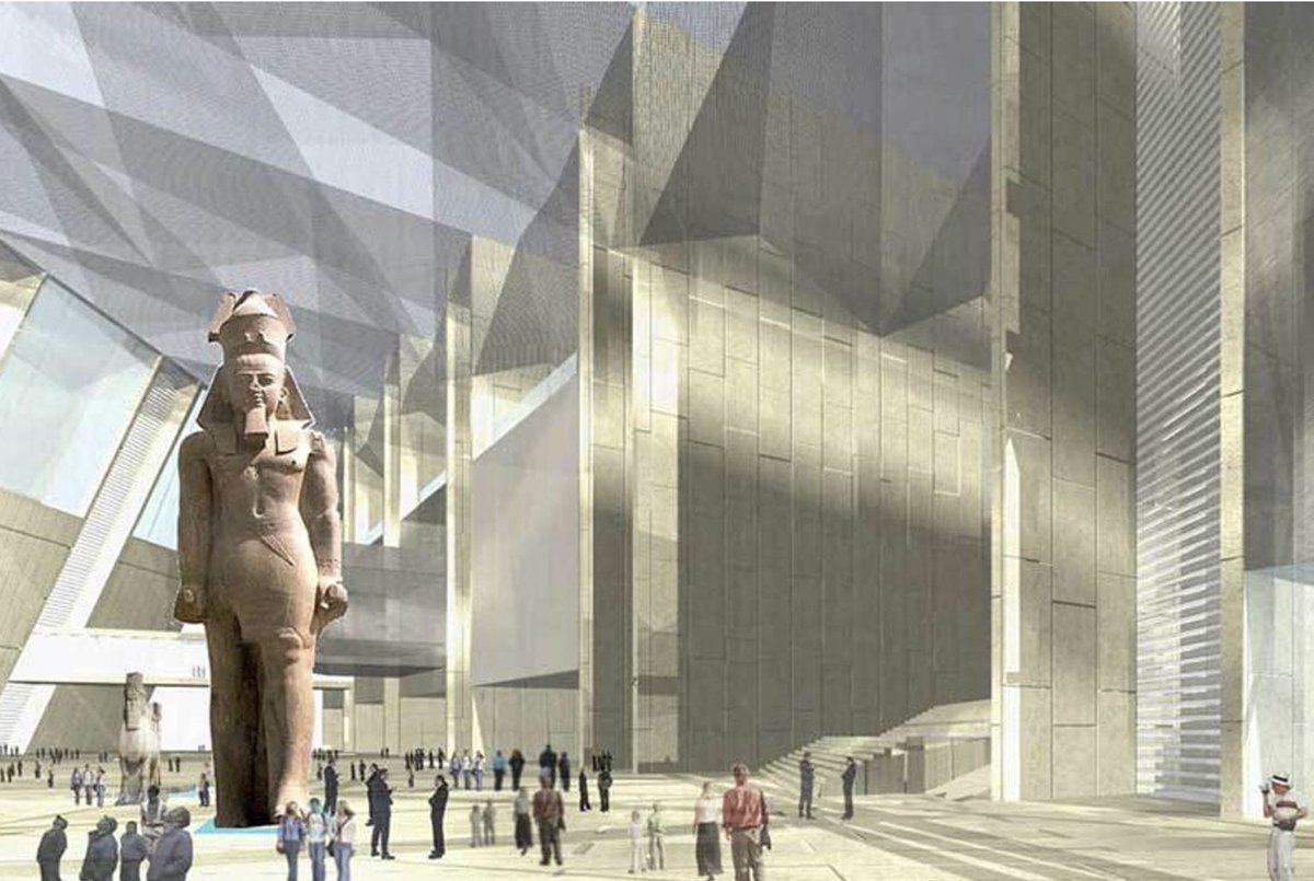 IAFarchitecture's tweet photo. The "world's most anticipated #museum", the #GrandEgyptianMuseum designed by #Irish #architects Heneghan Peng, due to open this November - and certainly living up to its name. What a stunner!
https://t.co/5bC0IKJc5y https://t.co/omJPS7Qy3b