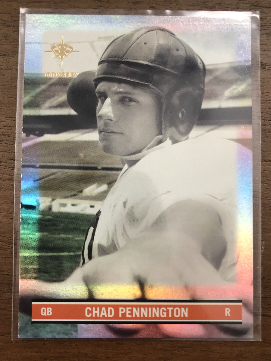 Collectarr's tweet image. They obviously didn’t make these for 6th round QBs, but if they did… #missedtheboat