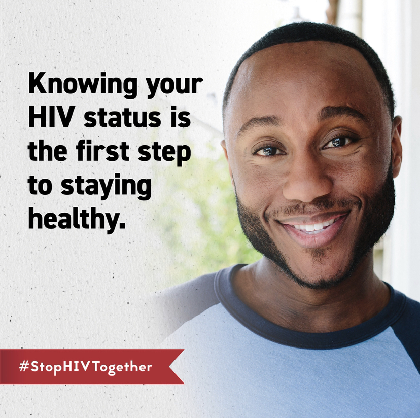 Take charge today! Knowing your #HIV status gives you power. Learn more about HIV testing, including self-testing: bit.ly/3vFXrJ7

#StopHIVTogether