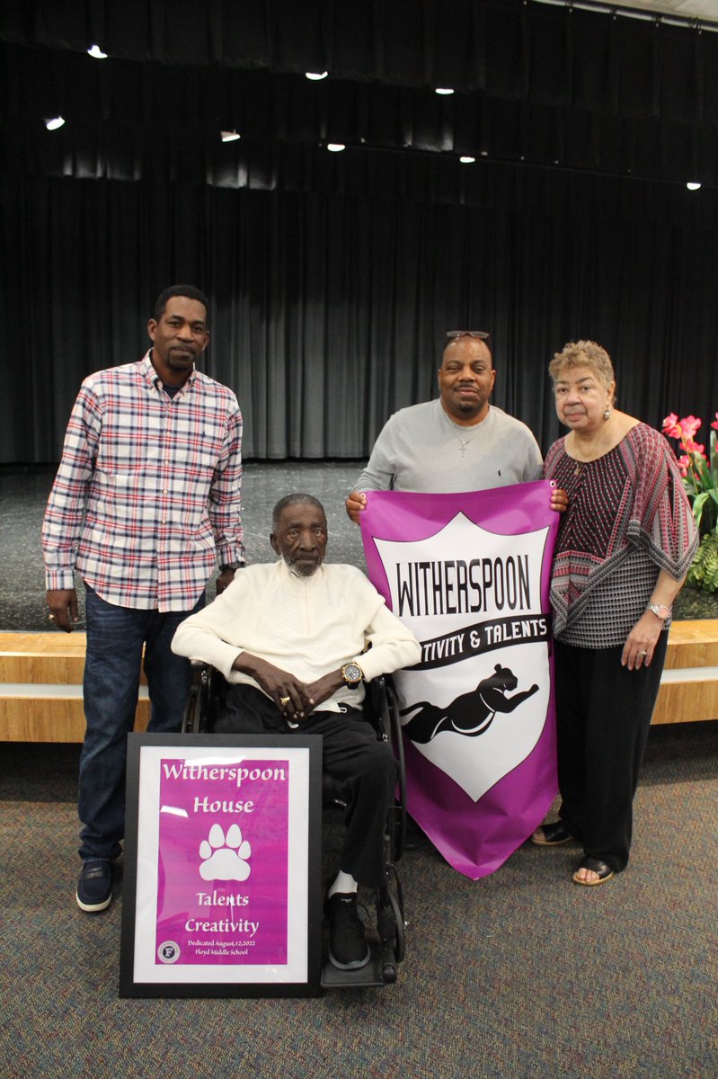 AB Hosey (@drabhosey) on Twitter photo House Witherspoon named after Mr. James Witherspoon the 1st African American staff member at Floyd and the 1st AA band director in the County! #Teamfloydms <a href="/FloydMSCobb/">FloydMSCobb</a> House Witherspoon named after Mr. James Witherspoon the 1st African American staff member at Floyd and the 1st AA band director in the County! #Teamfloydms <a href="/FloydMSCobb/">FloydMSCobb</a>