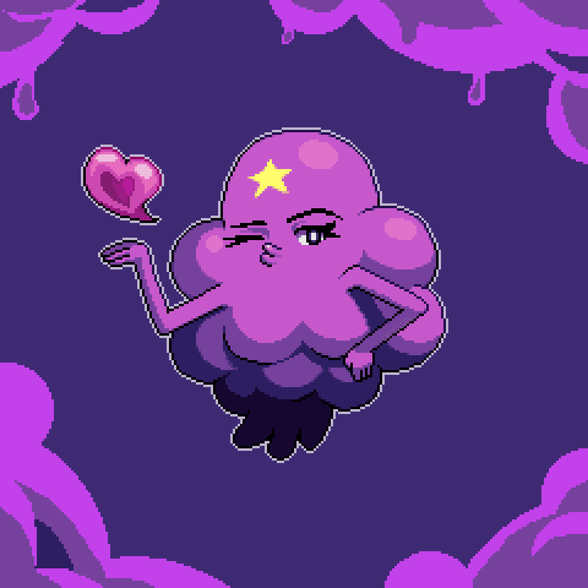 jmmarks_'s tweet photo. Purple #3: 𝗣𝗿𝗶𝗻𝗰𝗲𝘀𝗮 𝗖𝗮𝗿𝗼𝗰̧𝗼 💜
/
𝗟𝘂𝗺𝗽𝘆 𝗦𝗽𝗮𝗰𝗲 𝗣𝗿𝗶𝗻𝗰𝗲𝘀𝘀 💜

😘

#princesacaroço #lumpyspaceprincess #horadeaventura #horadeaventurafanart #princesa #adventure #jmmarks #jmmarks_ https://t.co/UCM05NKnxR