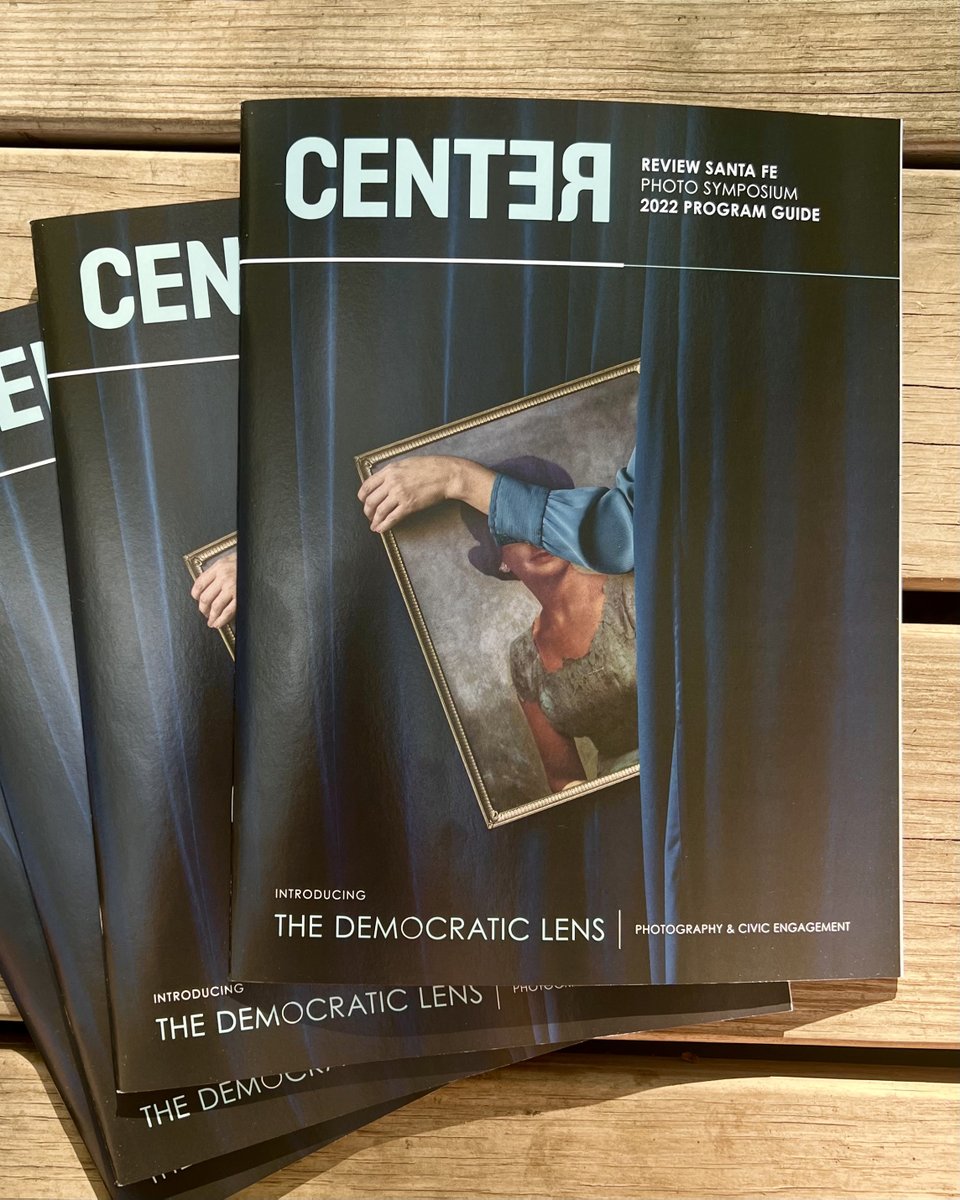 CENTERSantaFe's tweet photo. The oh-so-beautiful and striking 2022 #ReviewSantaFe Program Guide is starting to hit mailboxes around the U.S. Get an inside look at all things happening this year as we return to in-person programming in Santa Fe!

View &amp; download the digital version on #Issuu! #linkinbio https://t.co/bAWD7oXtfY