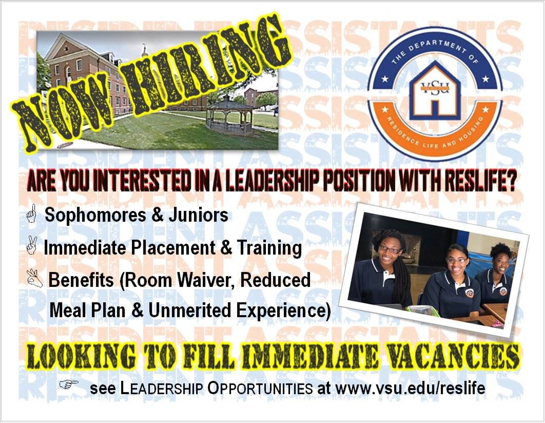 VSU Residence Life (@reslife1882) on Twitter photo 
