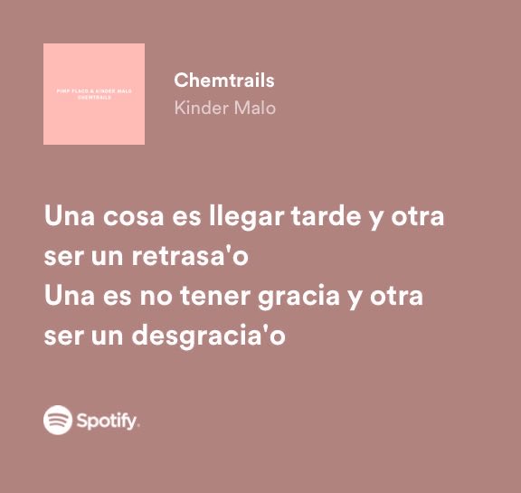 kinder malo, pimp flaco / chemtrails