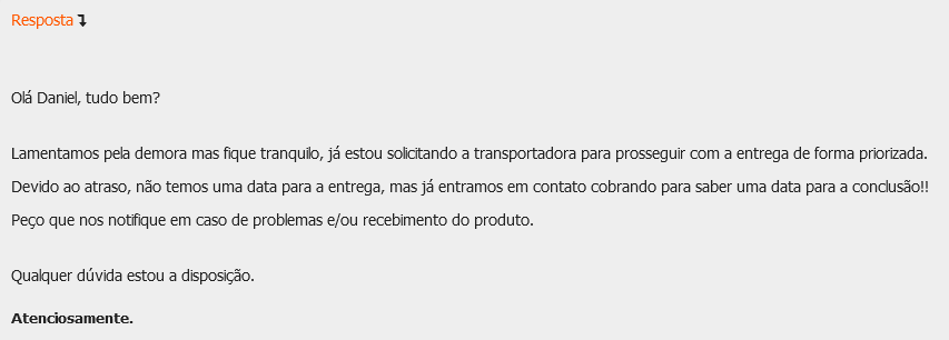 danielcdesouza's tweet photo. @Terabyteshop Você faz uma compra pagando o frete mais alto do site na esperança de receber um produto no prazo esperado. O que vocês fazem? Atrasam a entrega e ainda respondem que não sabem uma data de entrega... Jesus, sabe quando compro novamente com vocês? Nunca! https://t.co/dm9M9dnqHq