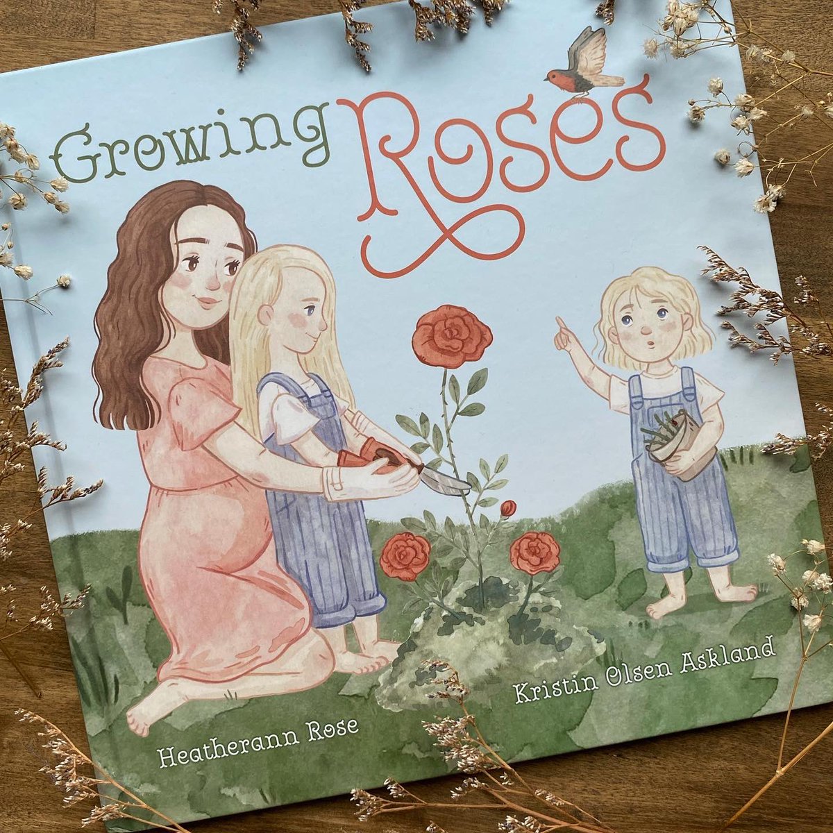 Growing Roses! 
So excited I got to illustrate a full children's book!💛🌱 