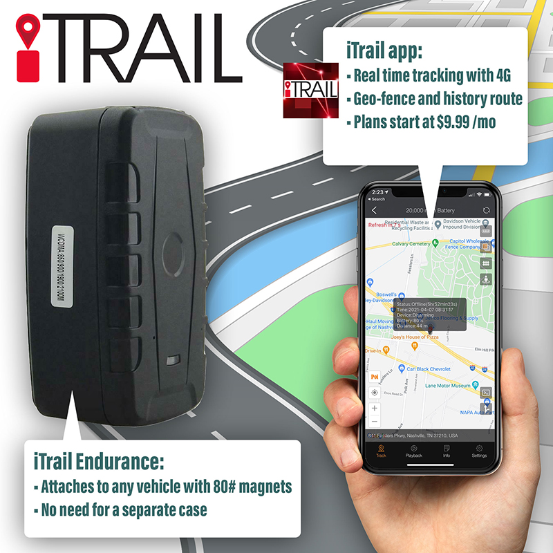 SpyGadget's tweet photo. Protect vehicles, lawn equipment and construction equipment from theft or vanadlism with iTrail Endurance GPS Trackers.
https://t.co/DAeBPvZBms https://t.co/XT0GXkLMt3