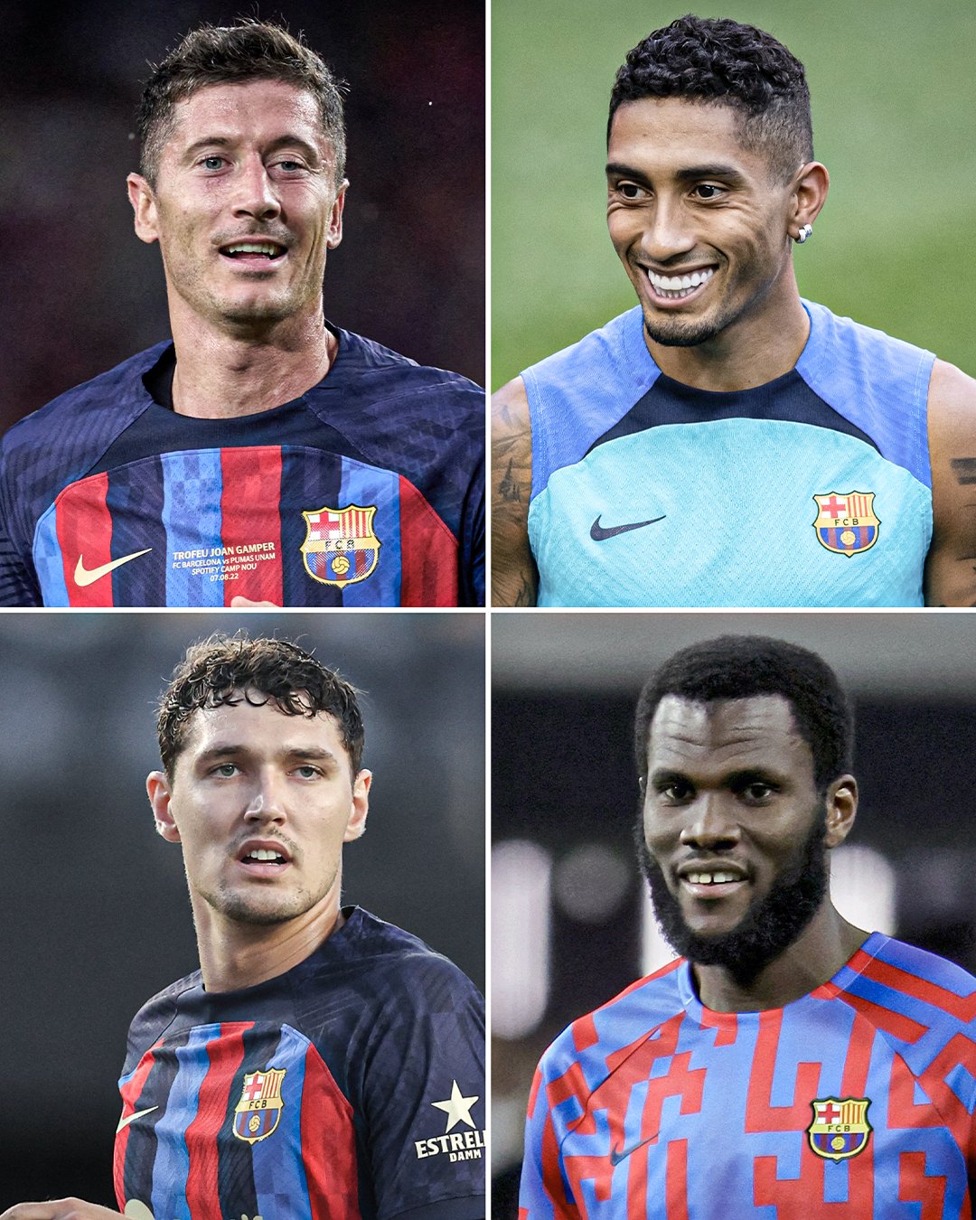 Barcelona register Lewandowski, Raphinha, Kessie and Christensen in La Liga  ahead of Rayo Vallecano clash