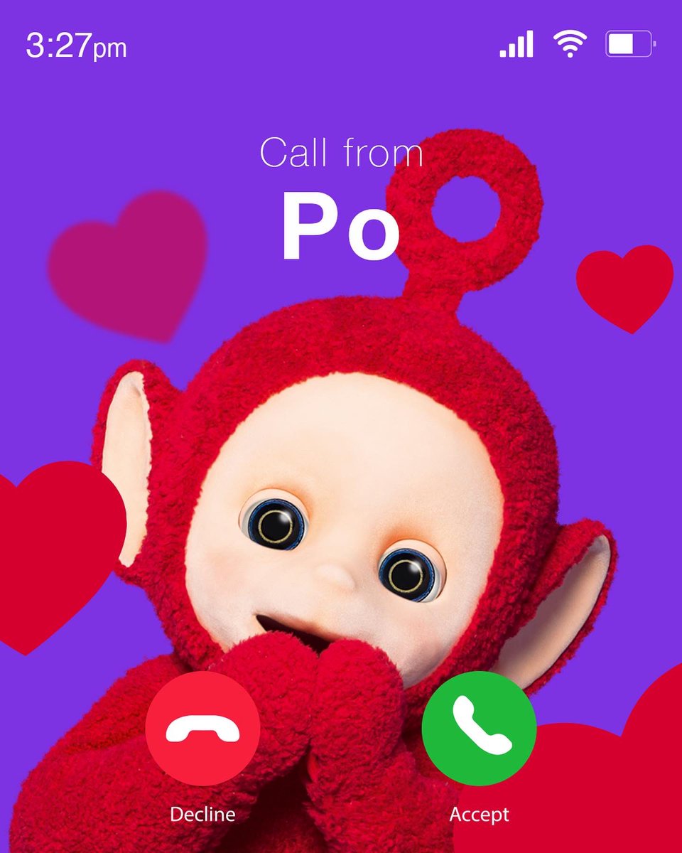 TeletubbiesHQ's tweet photo. Sorry, I gotta take this - it’s important… ☎️ https://t.co/69XmBfxADQ