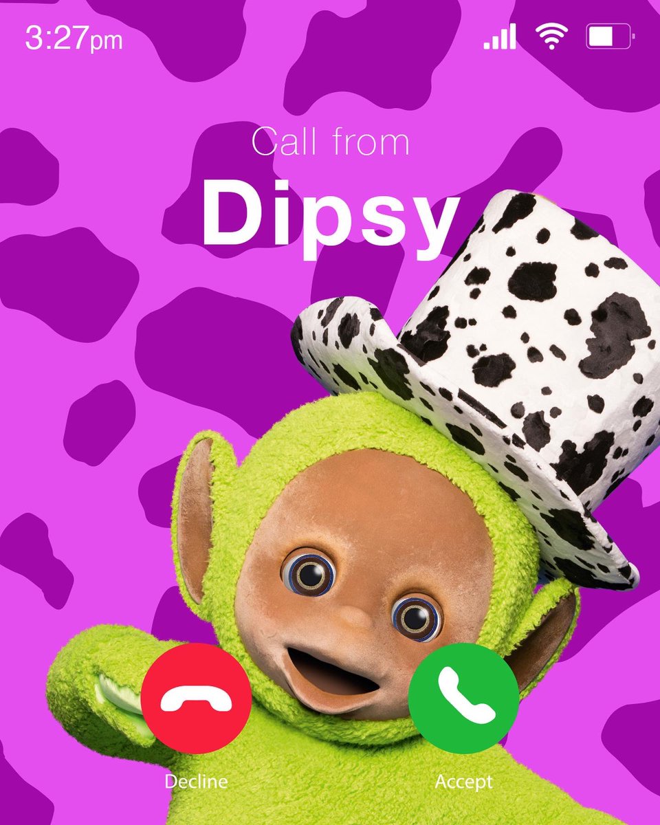 TeletubbiesHQ's tweet photo. Sorry, I gotta take this - it’s important… ☎️ https://t.co/69XmBfxADQ