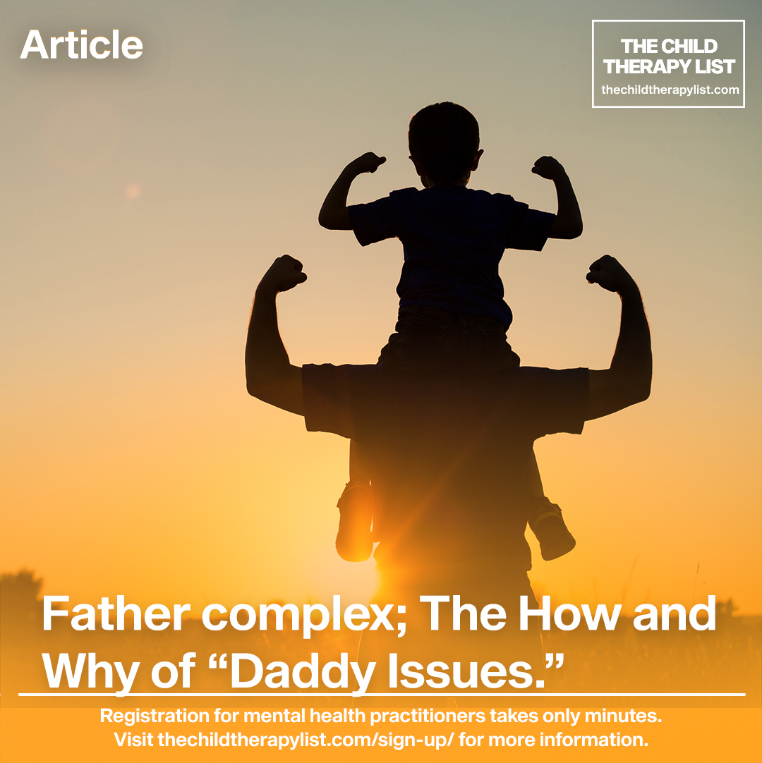 Is a father important to a child’s development?  Our latest piece reveals the impact of our fathers’ presence and behaviour as shapers of a child’s journey to adulthood.

thechildtherapylist.com/father-complex…

#father #fatherhood #daddyissues #fatherissues #fathercomplex  #thechildtherapylist