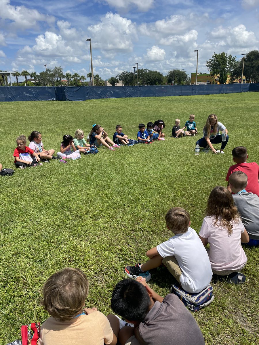PageElem's tweet photo. Ms. McKenna and Ms. Siegall had a super fun Friday! After reading My Mouth Is A Volcano they went outside for some actual volcano experiments! 🌋 @LeeSchools #raymatweets https://t.co/Kv4LLSHzGg