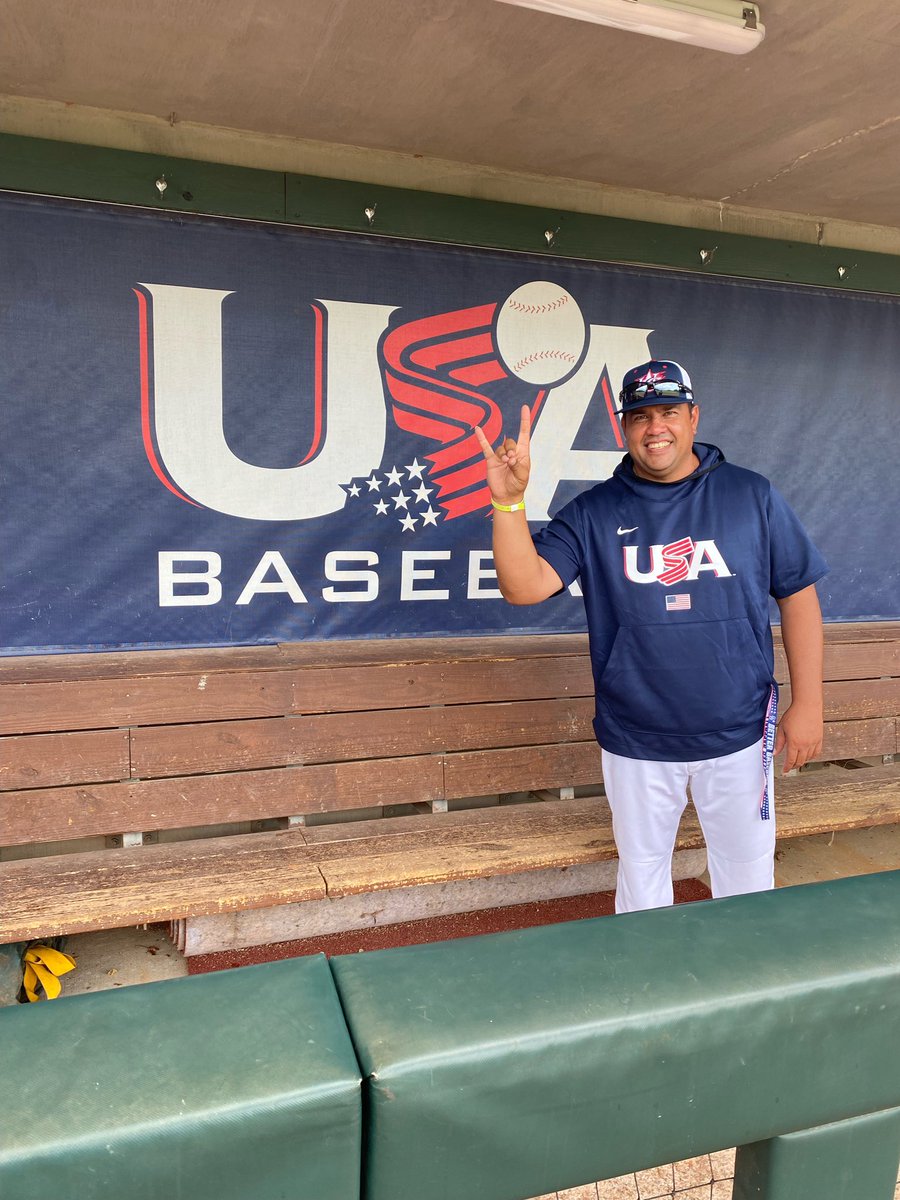 CSUPBaseball's tweet photo. Special Happy Birthday to our fearless leader Coach Applegate. Coach is currently in Cary, North Carolina coaching the Team USA 16U team supporting the Pack!

#BackThePack https://t.co/dNp6ecpPKb