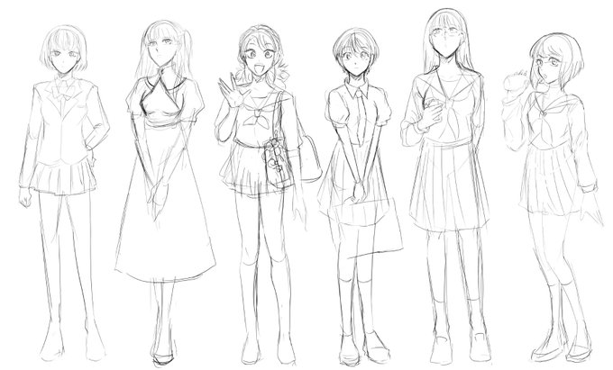 gino作品学生ズ(一人だけ中学生がいますが…) 