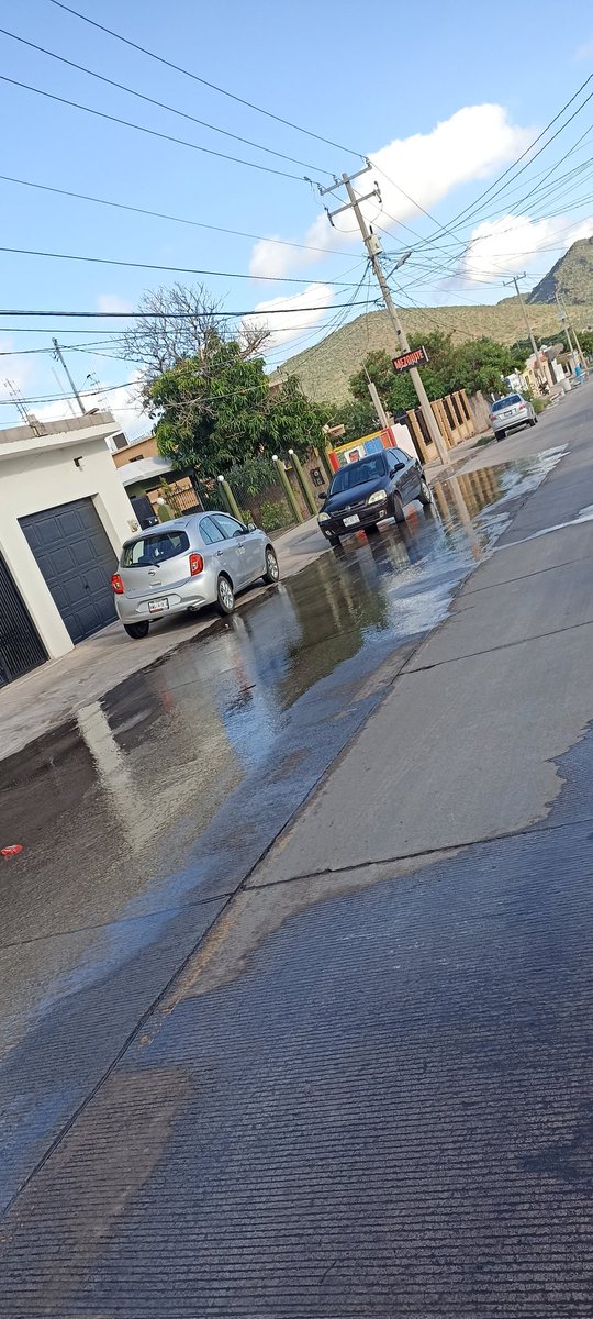 GINAPUGAOSUNA's tweet photo. En la calle Oscar Ruiz Almeida entre BC y guerrero estan 3 fugas agua hace casi el año, todos los vecinos hemos reportado semana tras semana y el agua corre hasta la última calle pavimentada de la colonia..... tendremos que esperar a que se haga el socavón y accidente... https://t.co/At1A4HO1zt