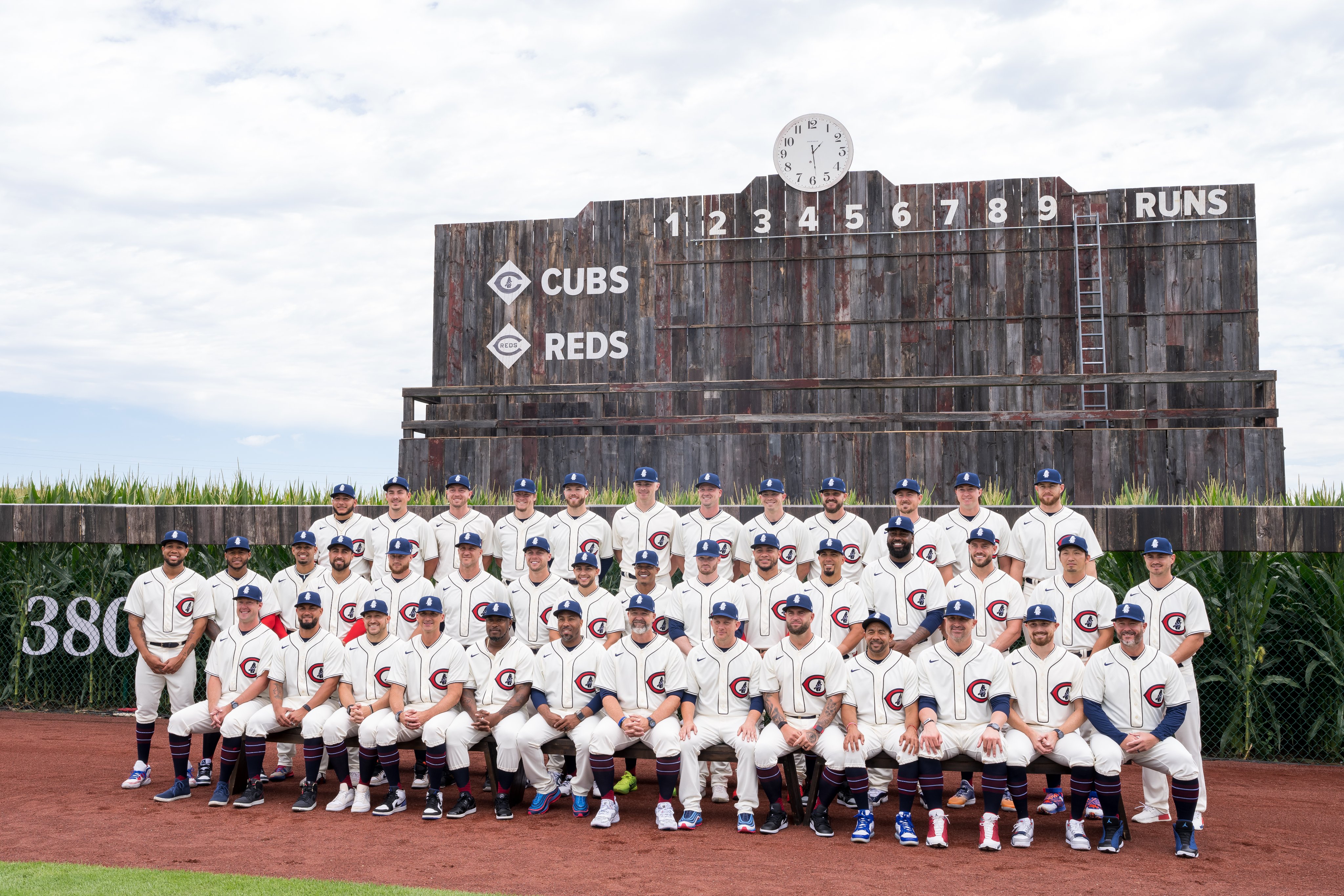 chicago cubs field of dreams uniform