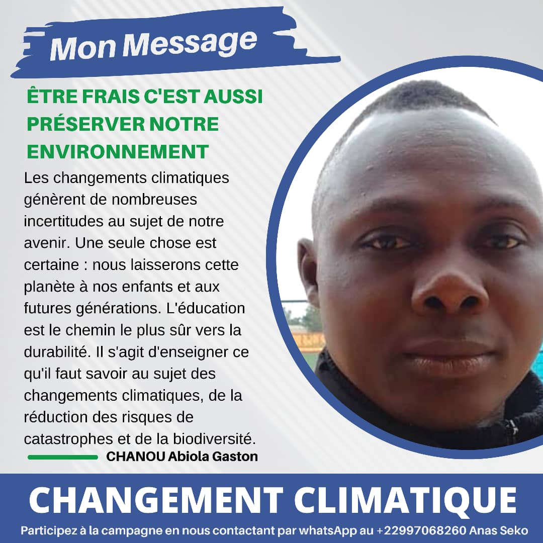CE2DONG's tweet image. L'éducation environnementale est le chemin le plus sûr. Join us #EFPT
#CLIMATECHANGE.