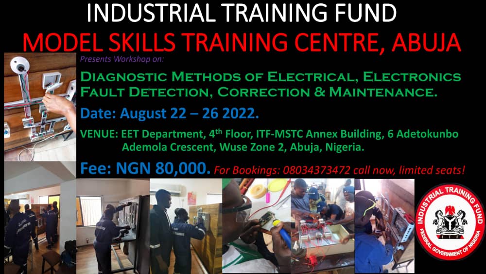 Upgrade. If you need to upgrade in the technical space, call 08034373472 (9:00am - 3:00pm daily) to book your seat.