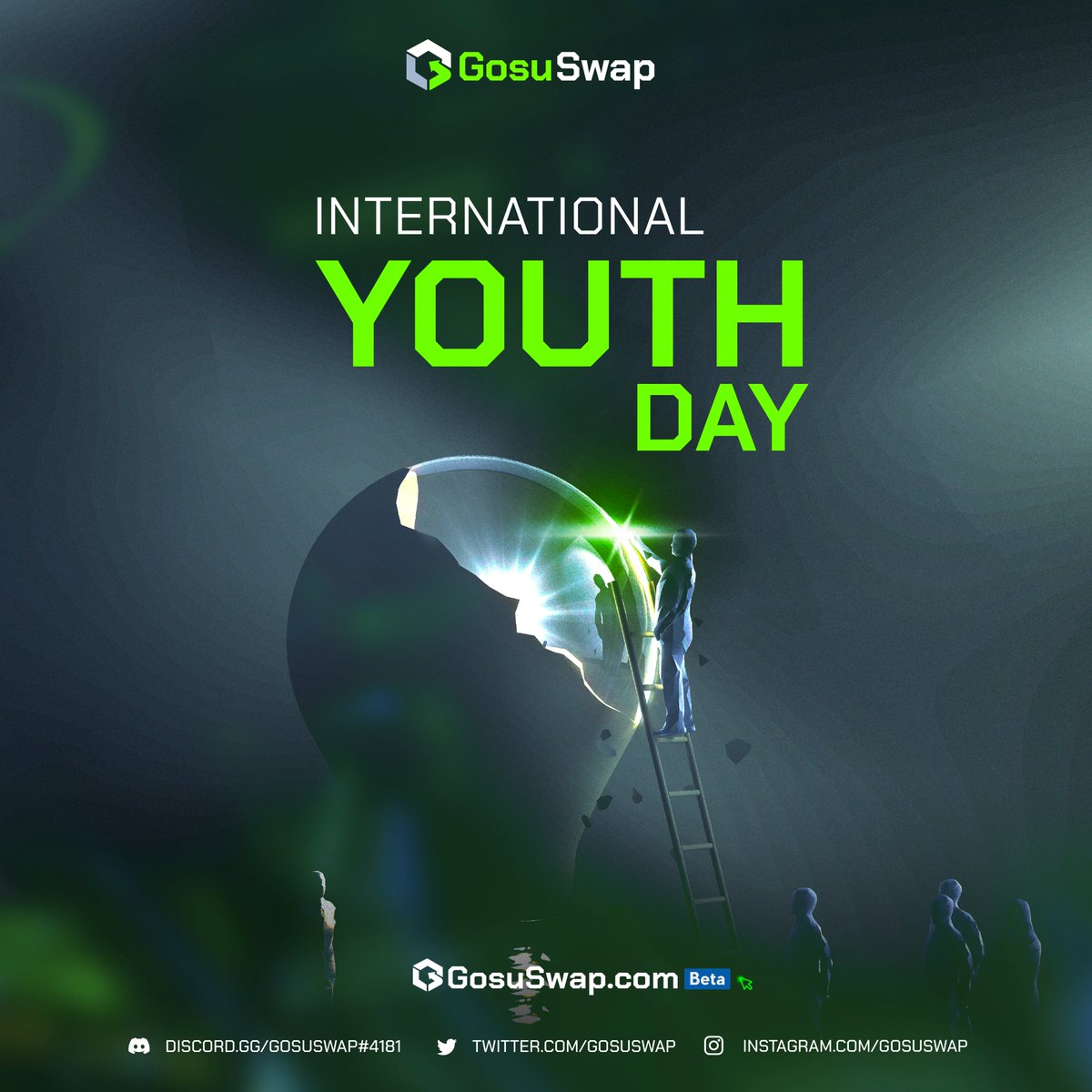 Happy international youth day!

Let us uplift young people who are building the way forward to a better future for web 3. 🙌 🙌

#Crypto #blockchain #Web3 #HappyInternationalYouthDay2022