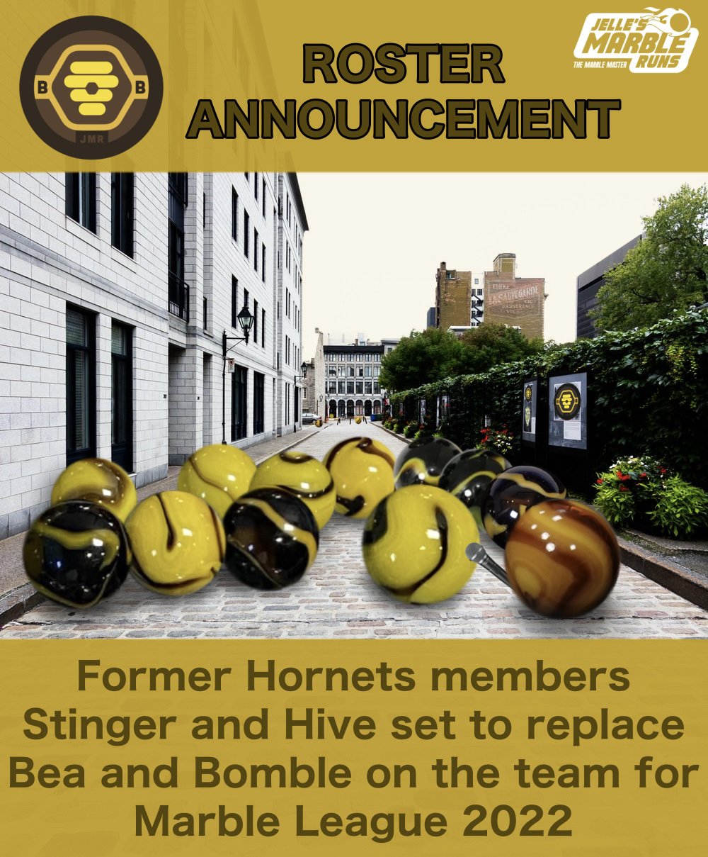 Jelle's Marble Runs on Twitter "More ML22 roster changes, this time it