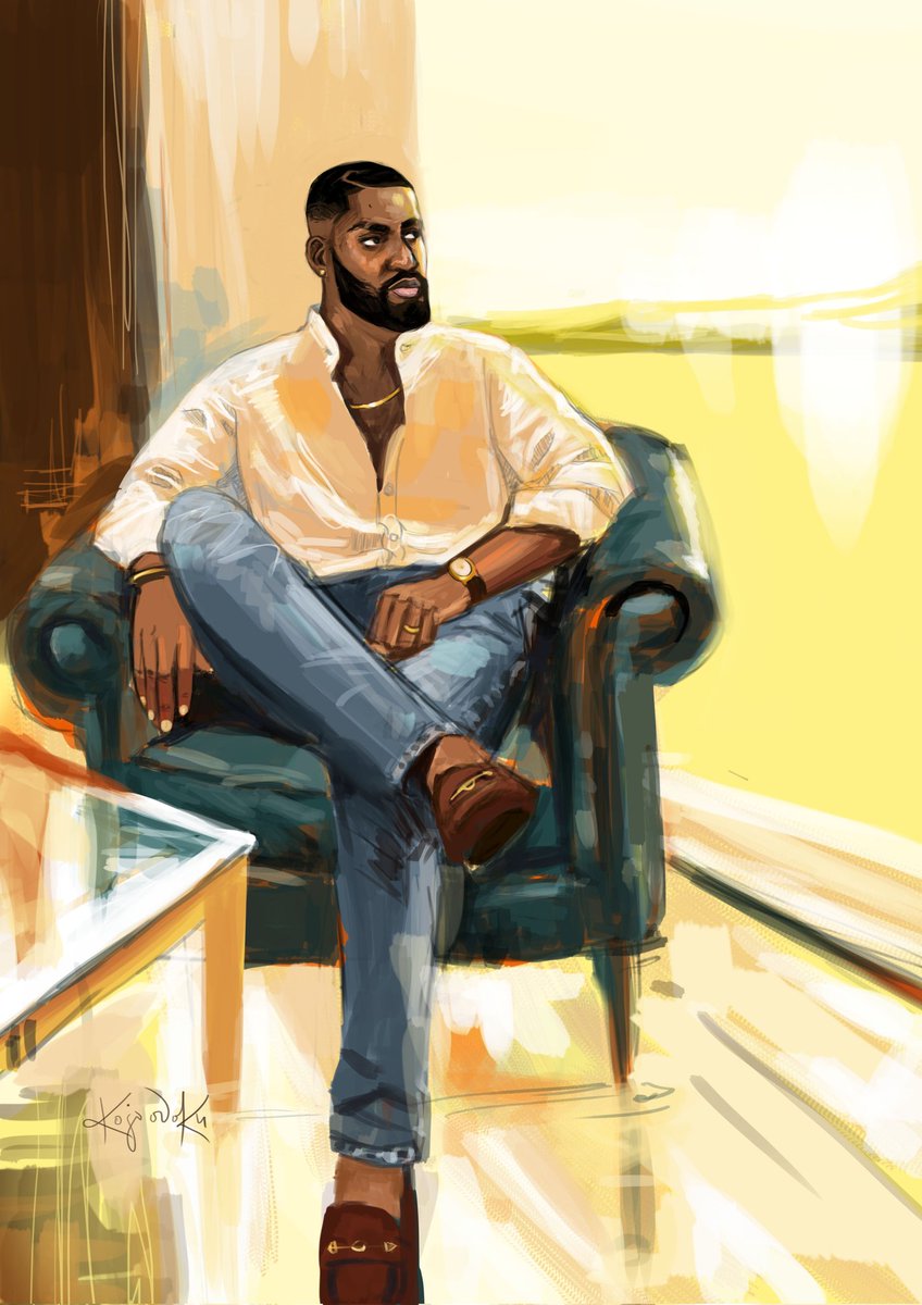 OdokuKojo's tweet image. Title :Tycoon
Digital Art