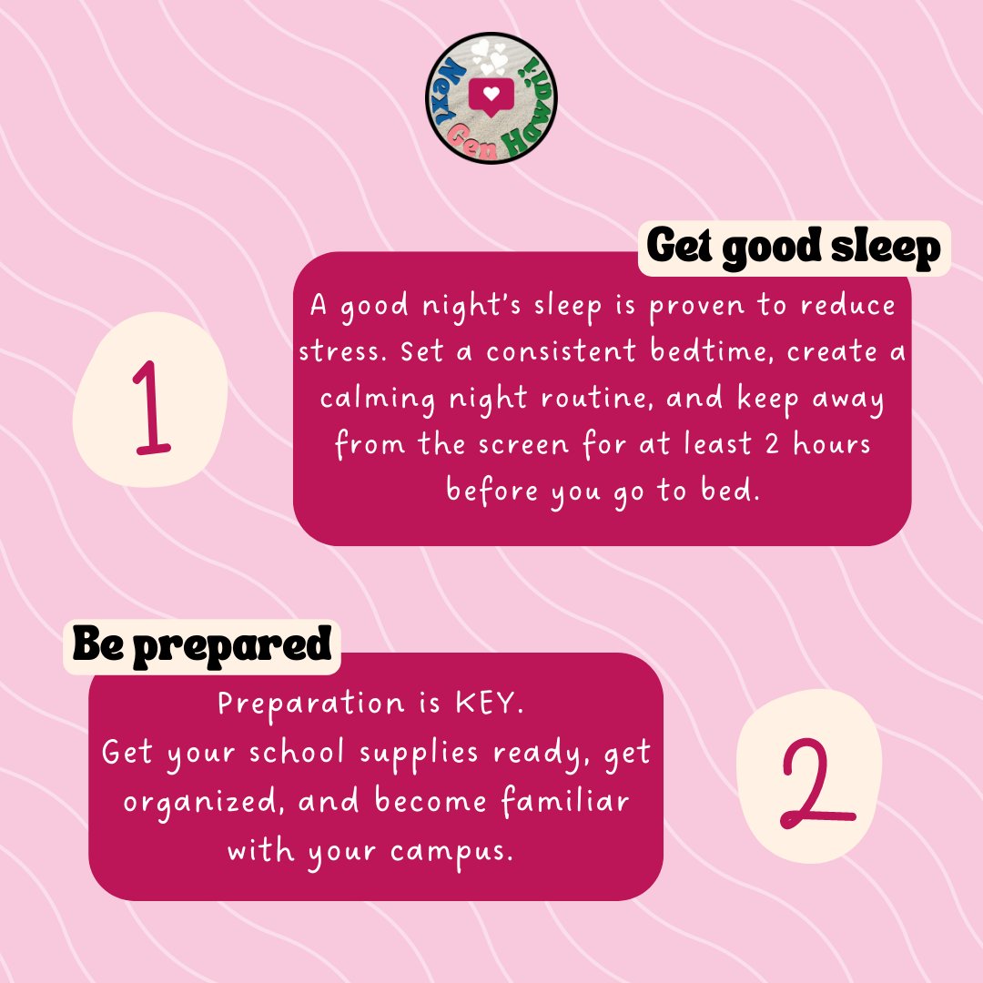 GenHawaii's tweet image. Be kind to your mind...always! Here are 10 tips to reduce #BackToSchool stress and anxiety and improve your health and wellbeing.💓🧠💖 
-
#backtoschooltoolkit