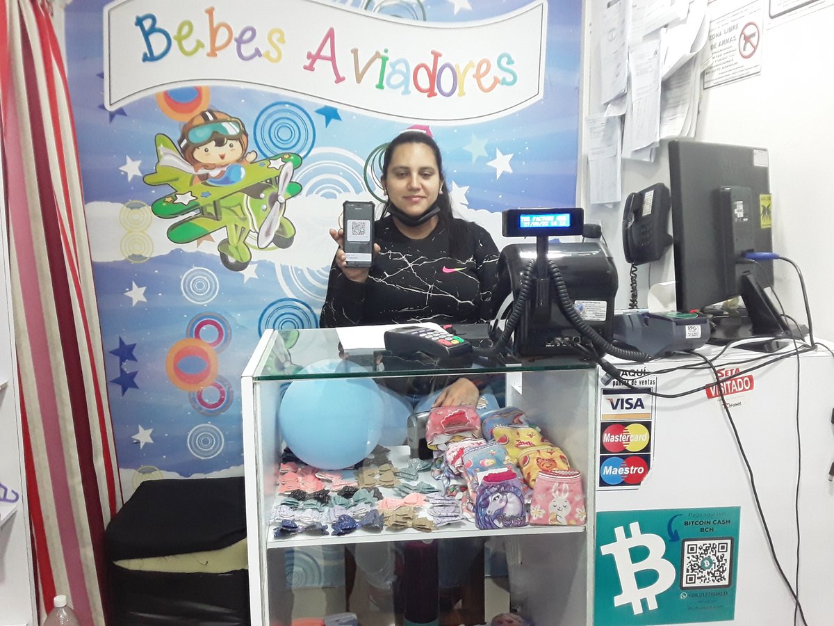 New *verified* #BitcoinCash merchant:

Bebés Aviadores C.A

Avenida los Aviadores, Palo Negro, Camburito, Local L-073, Pasillo Locatel , Maracay, Venezuela (Bolivarian Republic of)

Apparel

goo.gl/maps/N8UT9s53f…