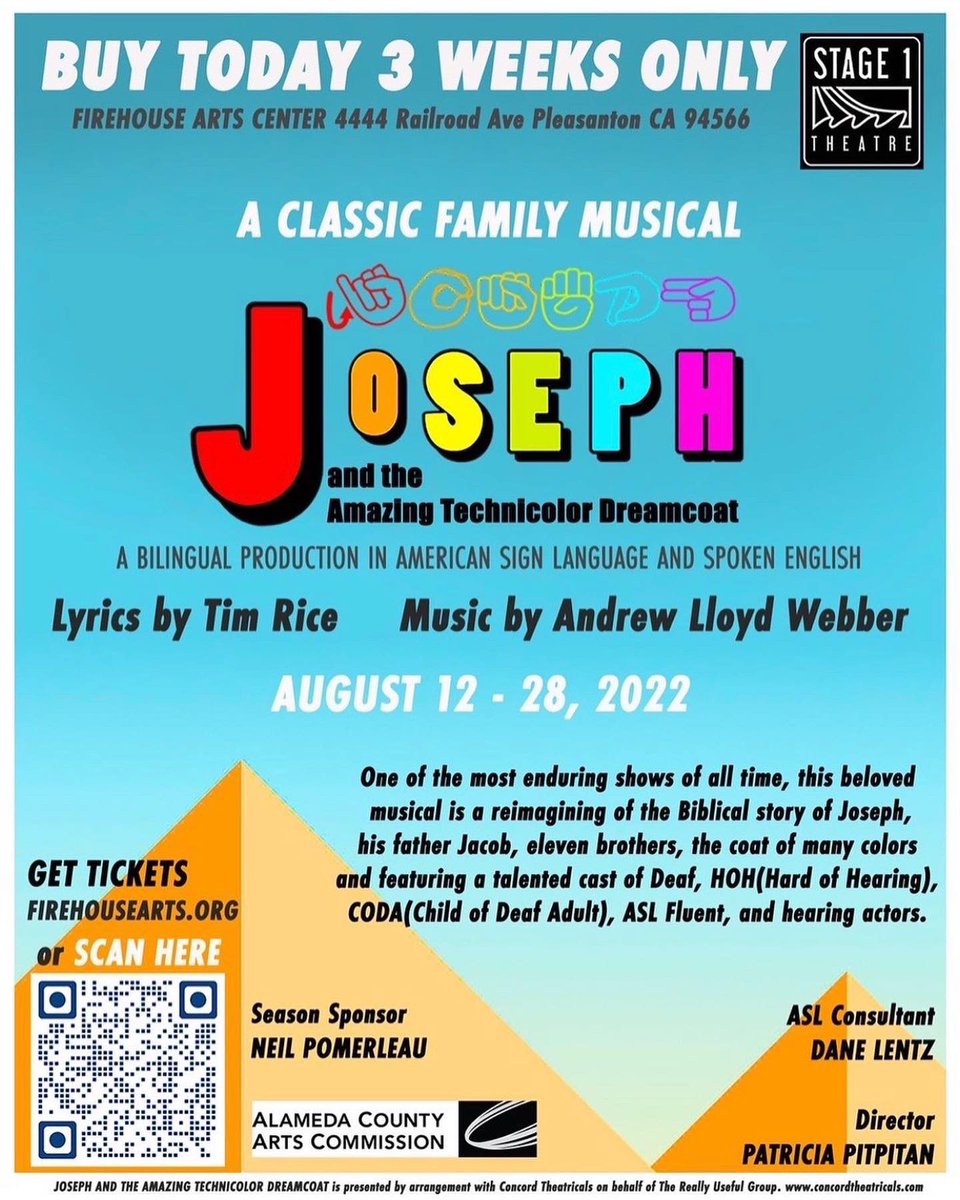 FredRoday's tweet photo. Tonight’s preview night and tomorrow is opening night.  Don’t forget to get your Joseph tickets!  #josephandtheamazingtechnicolordreamcoat #Stage1 https://t.co/YxfstR01km