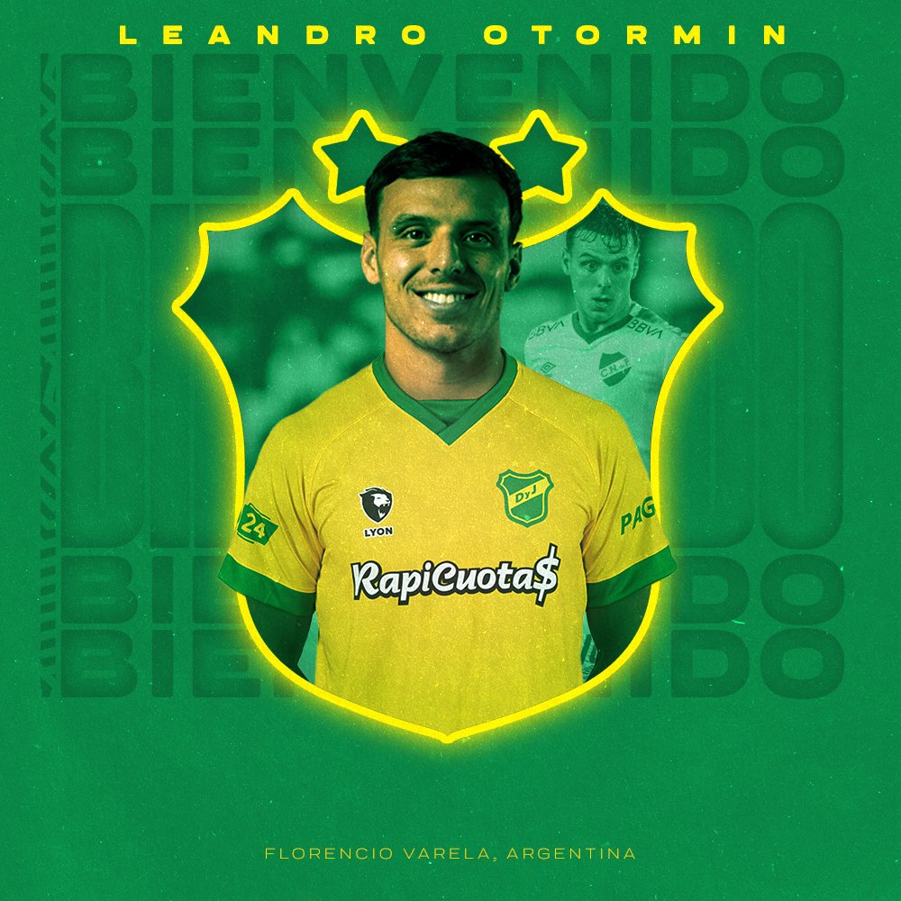 ClubDefensayJus's tweet photo. ¡𝑫𝒆 𝑼𝒓𝒖𝒈𝒖𝒂𝒚 𝒂 𝑭𝒍𝒐𝒓𝒆𝒏𝒄𝒊𝒐 𝑽𝒂𝒓𝒆𝒍𝒂! 🎶

¡Bienvenido Leandro Otormin a Defensa y Justicia! 

📝 Firmó su vínculo con la institución hasta Junio de 2023

🔗 https://t.co/8j6CIHVDSP

#ElOrgulloDeSerDefensa 💚💛💚 https://t.co/ilwL0PkNEk