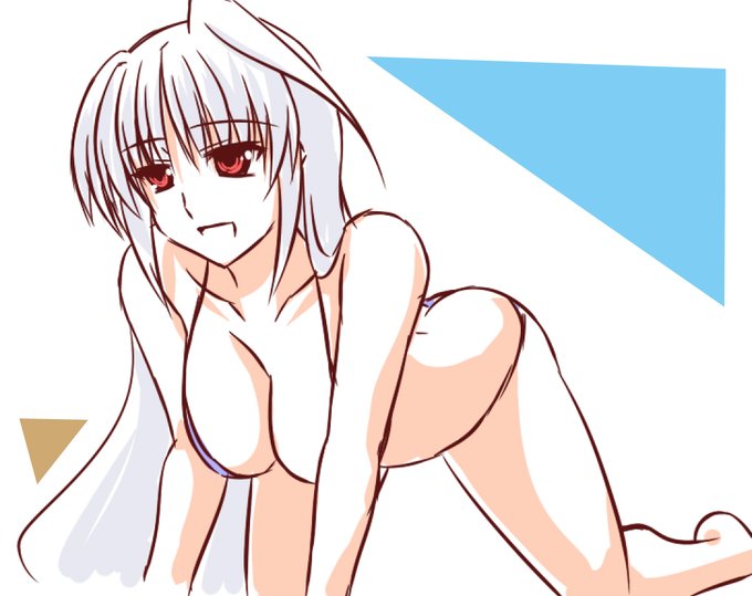 すまない…アインス…なんだかいつも
邪な目に遭わせてしまって…^^;
でもほら、そんな殆ど裸のような格好で…
そんなポーズされたら、後ろから…後ろから…><
つい…という差分をFANBOXに^^ 