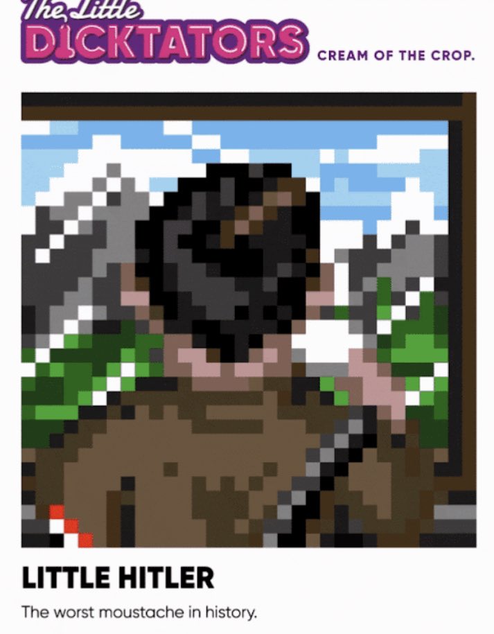 8BITBASTERDS's tweet photo. @jeffersnmatos Watch out - little dicktator for sale 👇

https://t.co/giUTKIXCJh https://t.co/qIYoPI1LHY