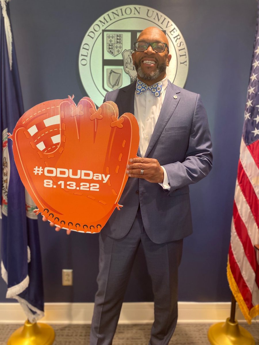 #Takemetotheballgame #Fridayhighlights #Monarchs ODU President, Dr. Brian Hemphill <a href="/BrianOHemphill/">Brian O. Hemphill</a>  Join us tomorrow at the Nationals Park to celebrate #ODUDay @odu @nationals