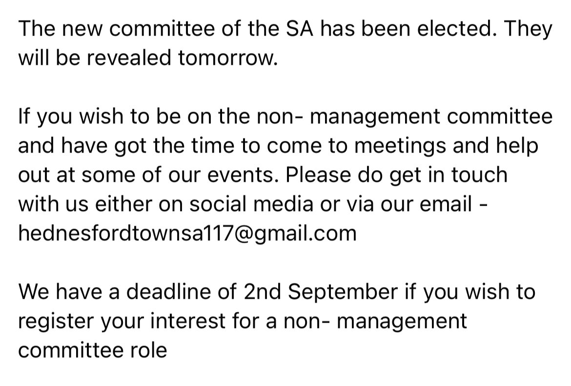 HednesfordTownSupportersAssociation tweet media