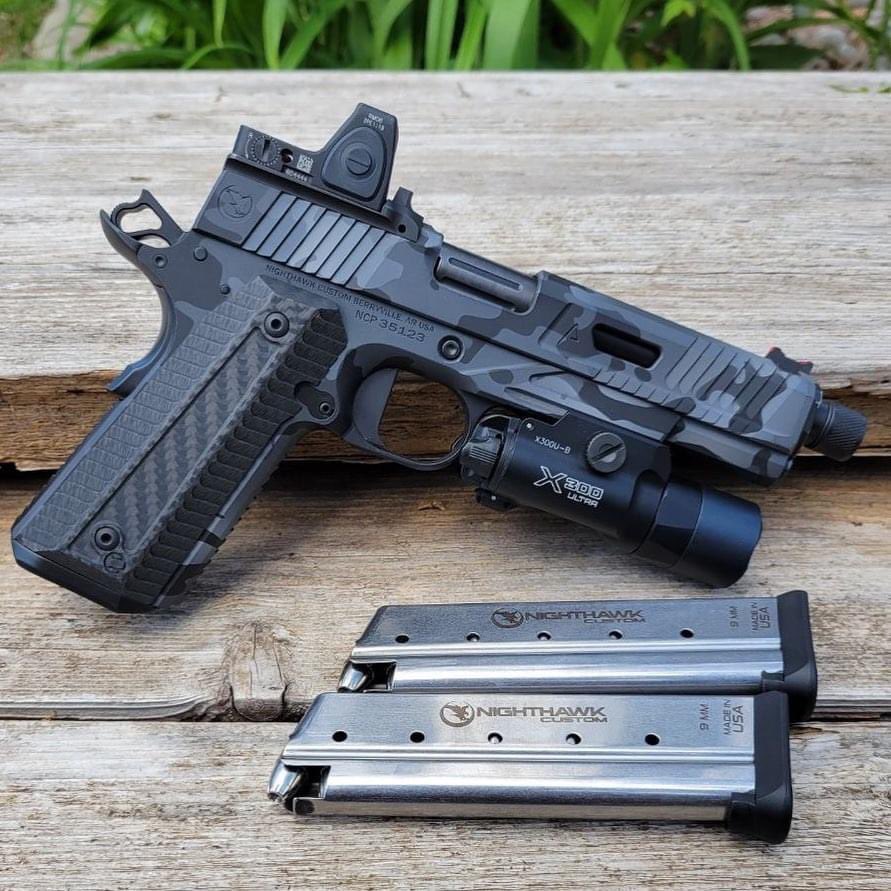 NighthawkCustom's tweet photo. The Nighthawk Custom Agent 2 in MultiCam 

What finish would you choose on an Agent 2?

#NighthawkCustom #Agent2 #NighthawkCustomAgent2 #Custom1911 #AgencyArms 

Agency Arms
RailScales
SureFire, LLC
Trijicon, Inc.
Cerakote
Hillbilly223 Cerakote https://t.co/IkPX53iAz0