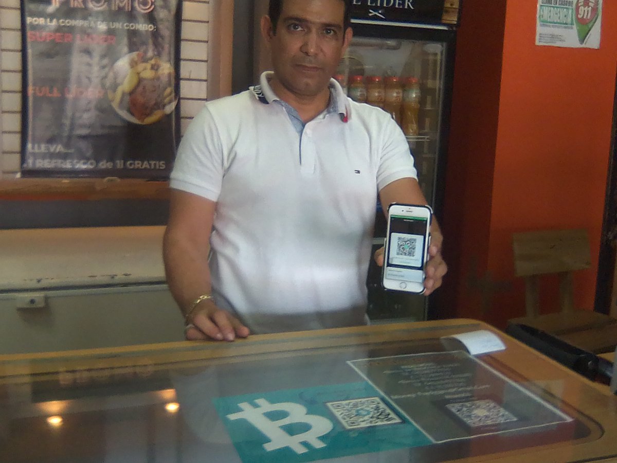 New *verified* #BitcoinCash merchant:

Pollos El Lider C.A.

Avenida Gran Mariscal, Centro Comercial Gran Avenida, Local 06, Cumaná, Estado Sucre, 6101, Cumaná, Venezuela (Bolivarian Republic of)

Food &amp; Drink

goo.gl/maps/tgfE21Hy1…