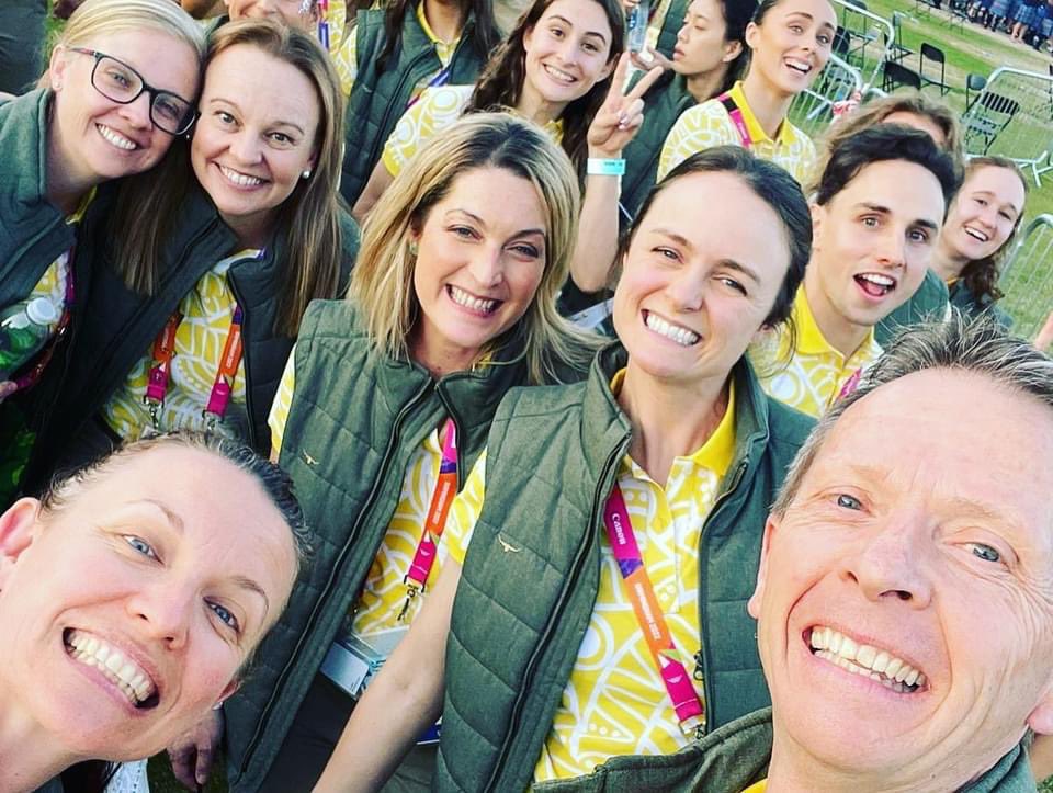 Such a privilege to work with the fantastic Comm Games HQ team! A month of learning, laughter and great results for Team Australia!