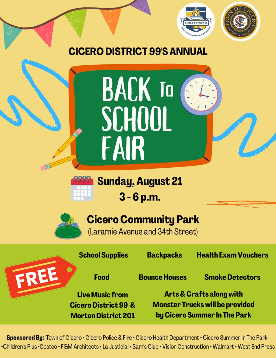 Cicero District 99 tweet media