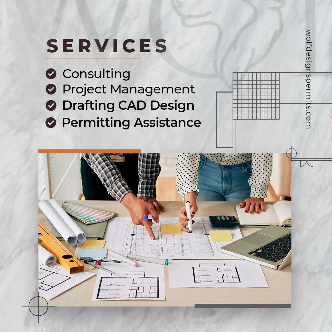wolfdesignstx's tweet photo. Learn more about our services ⬇⬇

✅ Drafting CAD Design:
• Schematic Design
• Civil CAD Design
• Architectural CAD Design

✅ Permitting Assistance:
• Building Permits
• Commercial and Residential Permits
• Demolition Permits

Website:
https://t.co/xWDnnx4T6U https://t.co/crjttV113K