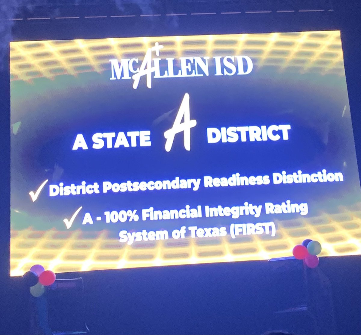 95%!!! I’m so proud to be part of McAllen ISD!!! AMAZING!!!! <a href="/McAllenISD/">McAllen ISD</a> <a href="/Rockets120/">Rayburn Elementary</a> #districtofchampions #mcallenisdgeneralassembly