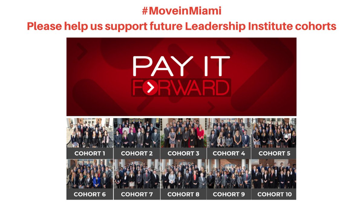 It is #MoveInMiami time. We need your help to support new cohorts of students. Give a gift of ANY SIZE to support ongoing leadership learning opportunities for Miami University tech, computing and engineering students:
lnkd.in/eGWbiEzw