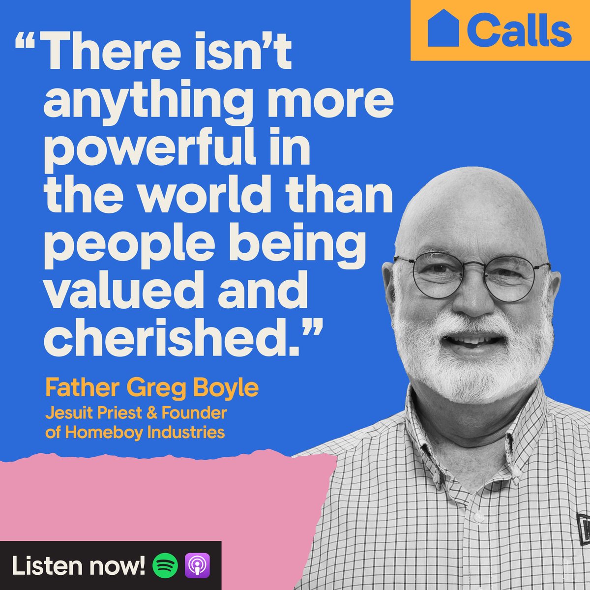U.S. Surgeon General (@surgeon_general) on Twitter photo .<a href="/HomeboyInd/">Homeboy Industries</a>'s <a href="/FrGregBoyle/">Father Gregory Boyle</a> helps former gang members & incarcerated people find hope, healing, & community. He reminds us of the healing power of connection. Listen:
<a href="/spotifypodcasts/">Spotify Podcasts 🎙</a>: spoti.fi/3C0Romm
<a href="/ApplePodcasts/">Apple Podcasts</a>: apple.co/3bMU2BE #HouseCallswithVivekMurthy .<a href="/HomeboyInd/">Homeboy Industries</a>'s <a href="/FrGregBoyle/">Father Gregory Boyle</a> helps former gang members & incarcerated people find hope, healing, & community. He reminds us of the healing power of connection. Listen:
<a href="/spotifypodcasts/">Spotify Podcasts 🎙</a>: spoti.fi/3C0Romm
<a href="/ApplePodcasts/">Apple Podcasts</a>: apple.co/3bMU2BE #HouseCallswithVivekMurthy