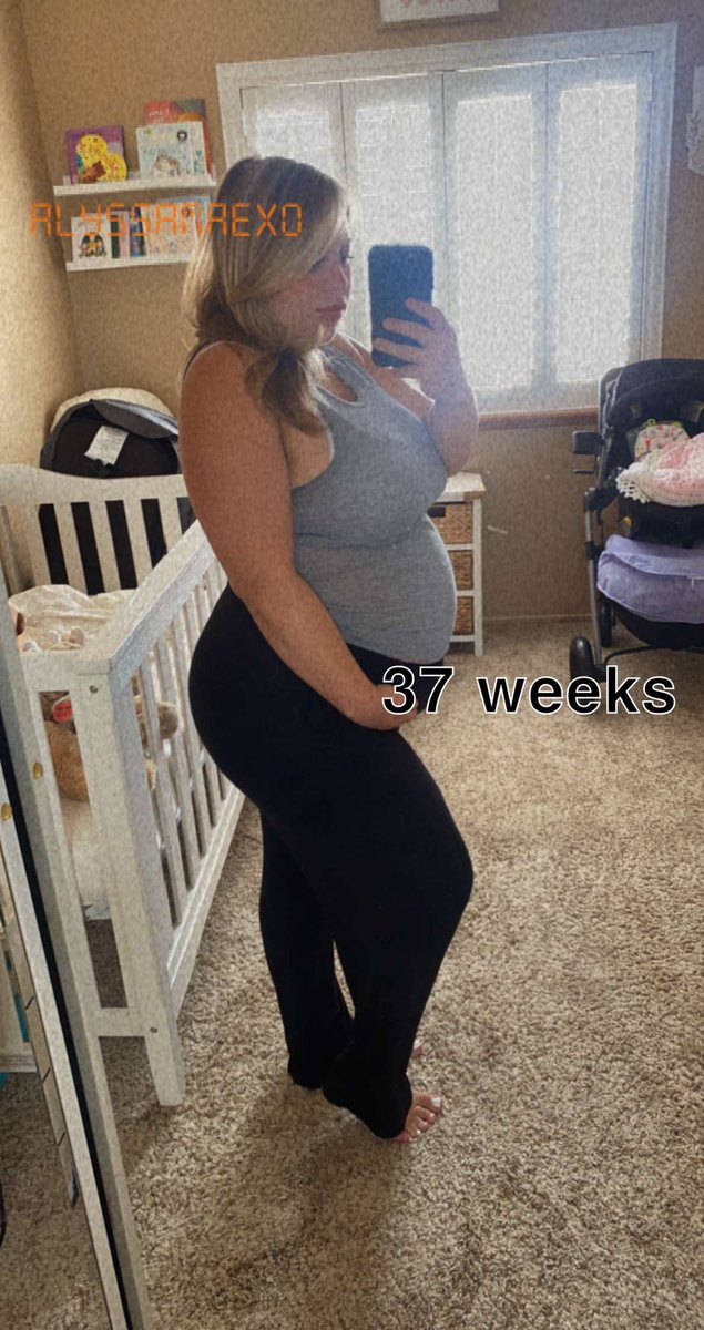 lyssaxmae's tweet photo. To when I first found out I was pregnant to my 37 weeks, just need to take a picture of my 40 week belly 🥹 https://t.co/GxFOVahGxh