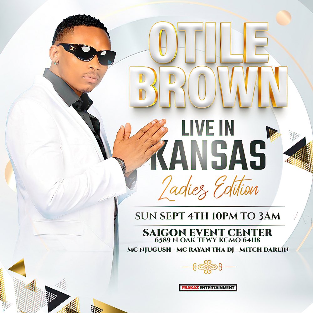 Kansas 📍 get your advance tickets otilebrowninkc.eventbrite.com