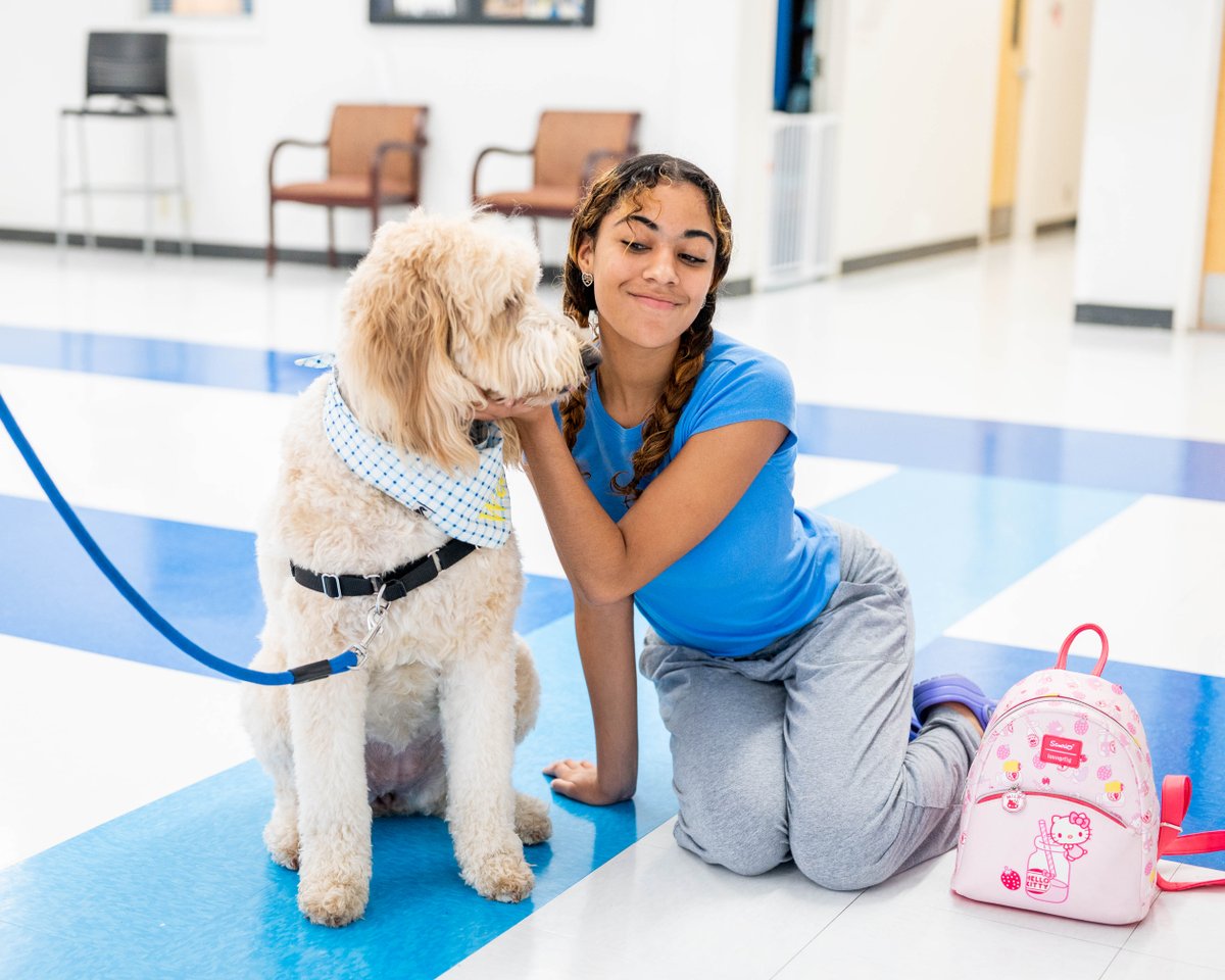 tupeloschools's tweet image. Today was the first day of school for Miss @THSWavely. She was so happy to be back with all her human friends. #TPSD