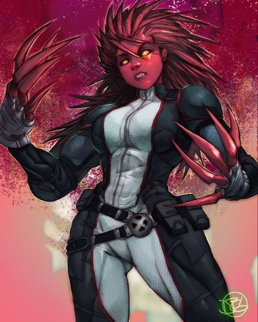 DailyMutantsX's tweet photo. Today’s Mutant of the day is Monet St.Croix A.K.A Penance! https://t.co/fiQj9VeINh