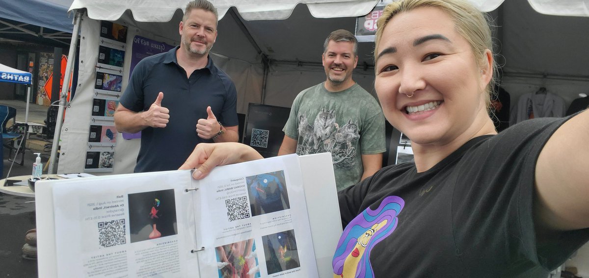 TheDegenesse's tweet photo. 1/ Huge shout-out to @worldofwomennft WoWFund, who was our most prominent sponsor and afforded us the opportunity to showcase over 20 emerging digital artists from all over the world. https://t.co/LPhhHFb6GB