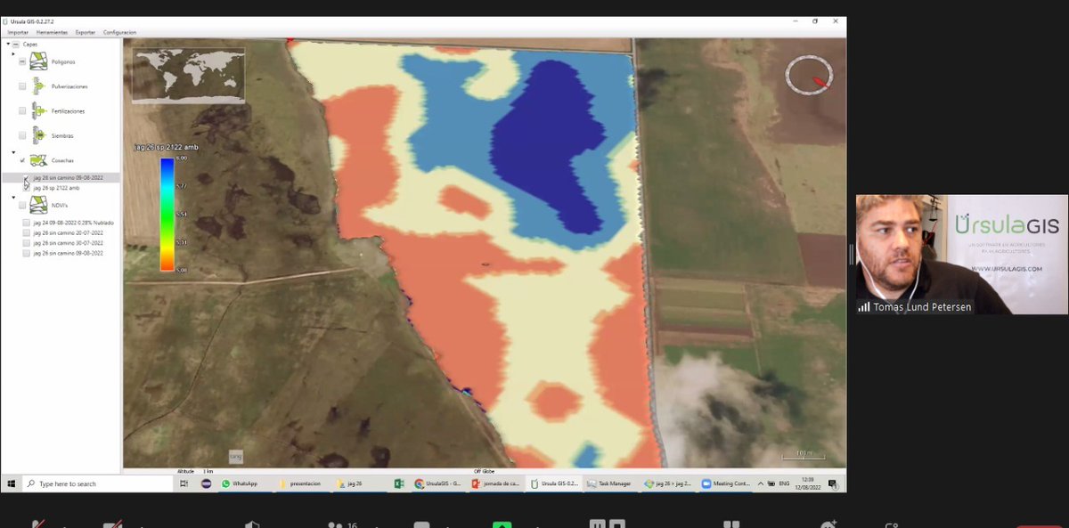 seba_munoz23's tweet photo. Ciclo de capacitación modular co-organizada entre INTA y el CIAPC. Hoy capacitamos en herramientas de teledetección , gis y plataformas para ambientar lotes productivos. Proyecto de capacitación e innovación en el agro #agtech #agro #gis https://t.co/glUQpb1COV